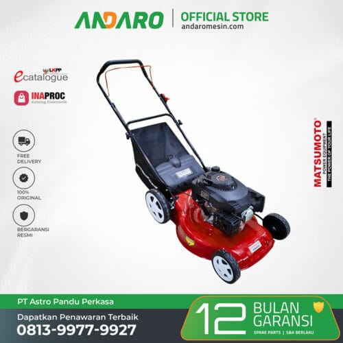 Mesin Potong Rumput Dorong MLM-20G | Lawn Mower 4-Tak