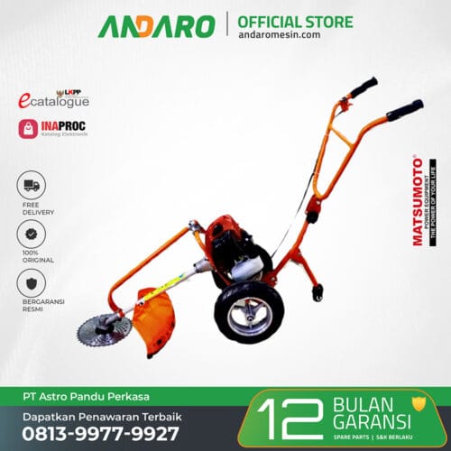 Mesin Potong Rumput Dorong MM-52G | Lawn Mower
