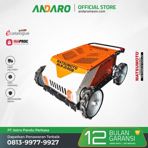 Mesin Potong Rumput Robot MLM-20 ROB | Robotic Lawn Mower