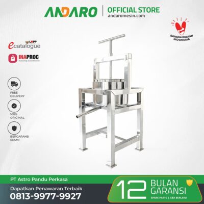 Mesin Press Pemadat Keju ANDARO