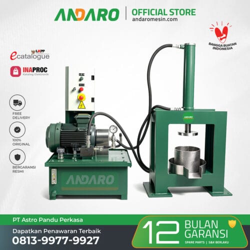 Mesin Press Sari Buah Pinang Hidrolik