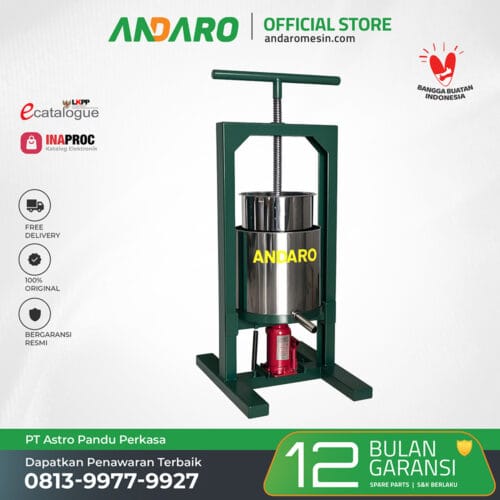 Mesin Press Ulir Manual ANDARO