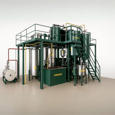 Mesin Refining Pemurnian Minyak Goreng ANDARO