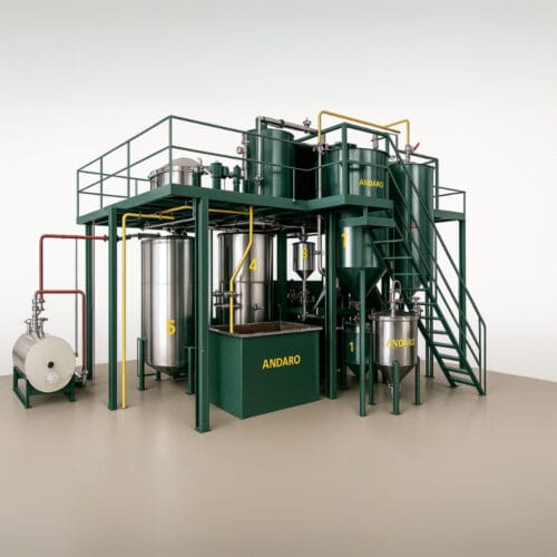 Mesin Refining Pemurnian Minyak Goreng ANDARO