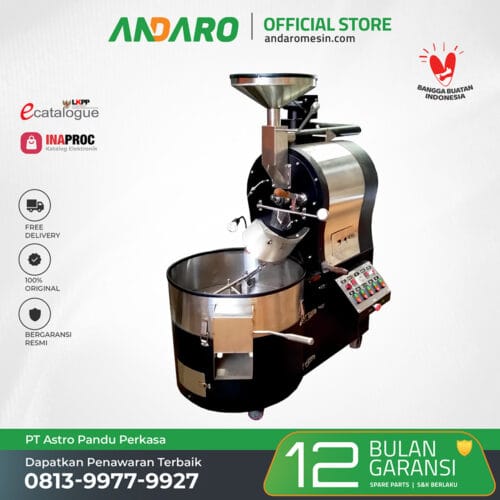 Mesin Roasting Kopi ARC-10K | Kapasitas 10 Kg/Proses