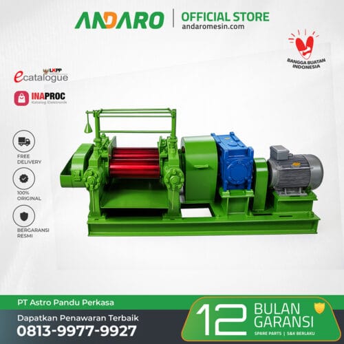Mesin Rubber Mixing Mill