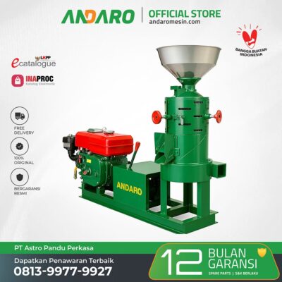 Mesin Sosoh Sorgum atau Gilingan Sorghum Mill