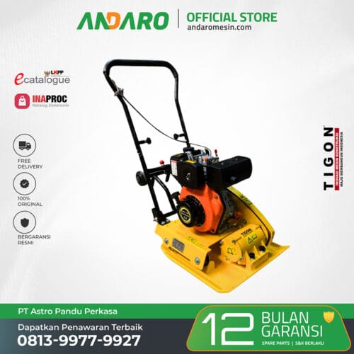 Mesin Stamper Kodok Plate Compactor TG-C80
