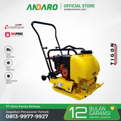 Mesin Stamper Kodok Plate Compactor TG-C80T