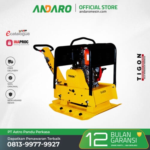 Mesin Stamper Kodok Reversible Plate Compactor TG-CR330