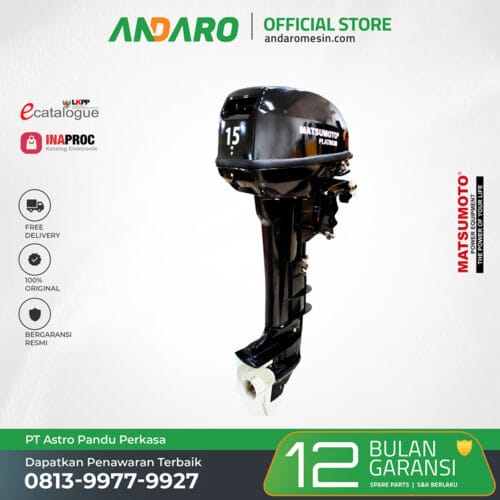 Mesin Tempel Perahu MOB-915 J | Outboard Motor Jet Series 10HP