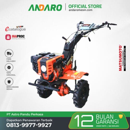 Mesin Traktor Bajak Sawah MTM-1100 GX