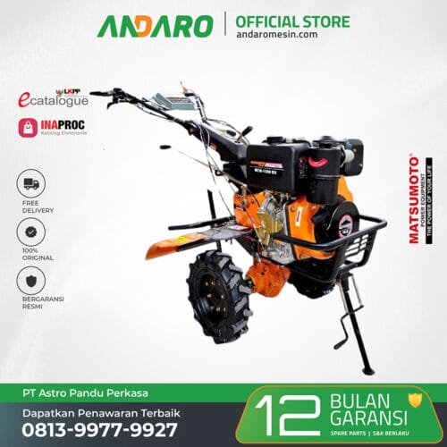 Mesin Traktor Bajak Sawah MTM-1350 DX