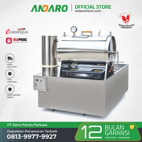 Mesin Vacuum Frying Pembuat Keripik Buah