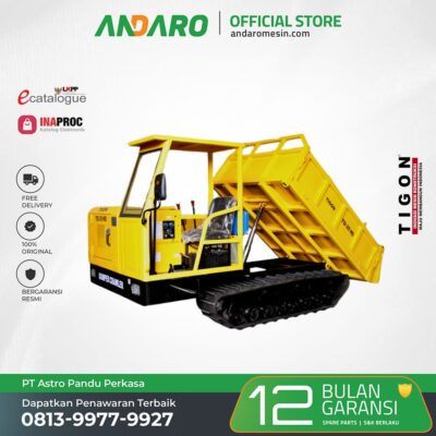 Mini Dumper Crawler TD-35 HD | Mesin Angkut Hidrolik 3.5 Ton