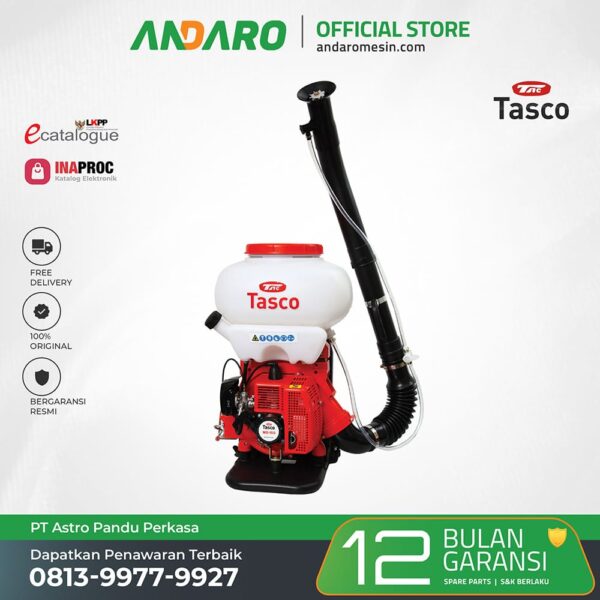 Mist Blower TASCO MD 150 | Mesin Semprot Hama 14 Liter