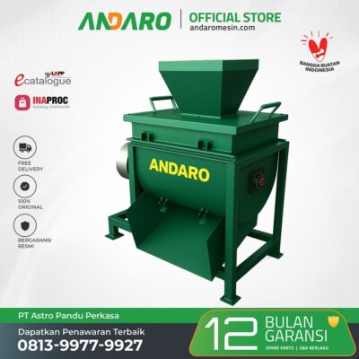 Mixer Pengaduk Adonan Pelet Andaro