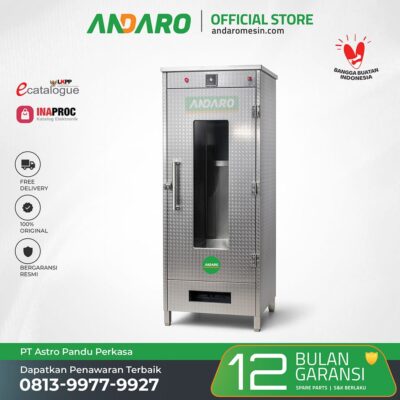 Oven Pengering Sagu 12 Loyang Stainless Steel