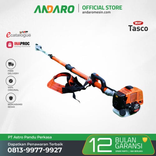 Pole Chainsaw TASCO TPS 260 | Mesin Gergaji Dahan Kayu