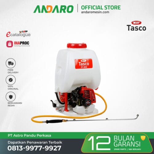 Power Sprayer TASCO 820 | Mesin Semprot Hama 20 Liter