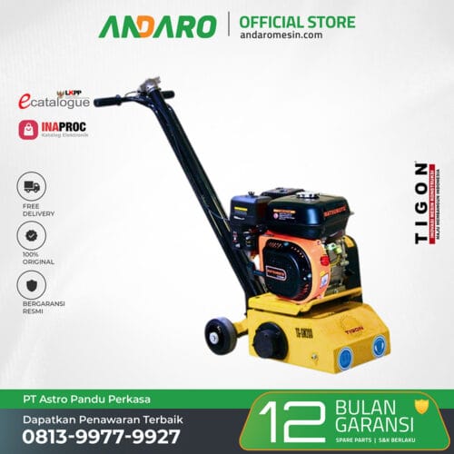 Scarifying Machine TG-SM200 | Mesin Penggaruk Aspal atau Beton