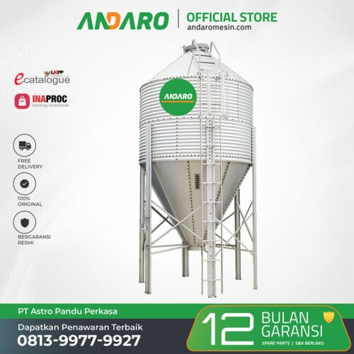 Silo Feeding Tower Pakan Ayam Broiler