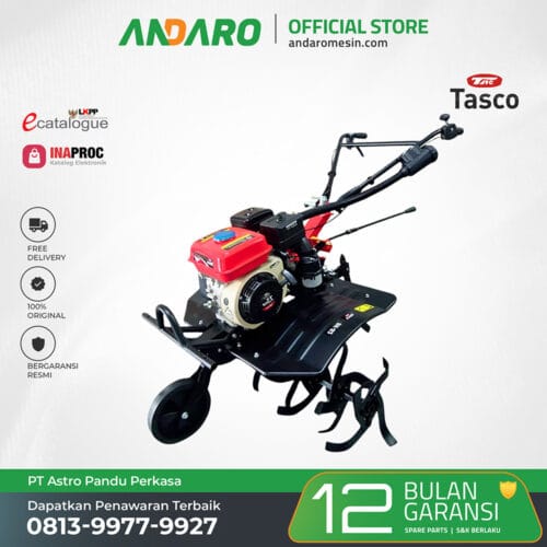 TASCO Mesin Traktor Mini BK 82 | Engine Tiller Cultivator