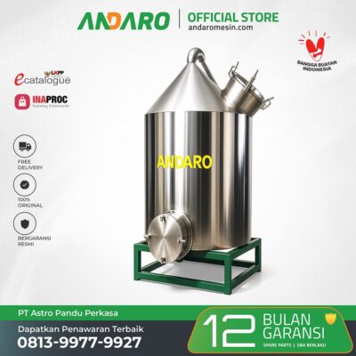 Tangki Reaktor Penyulingan Minyak Cengkeh