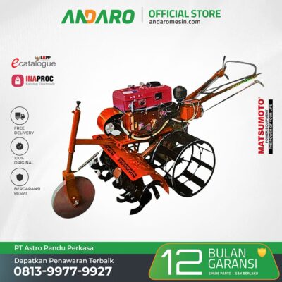 Traktor Bajak Sawah & Kebun MTM-1000 DEX
