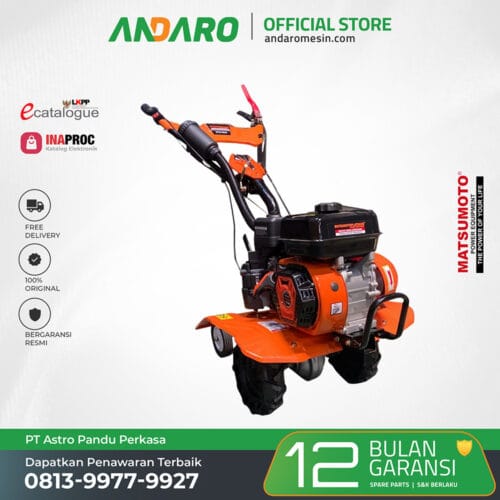 Traktor Bajak Tanah Cultivator MTM-580G