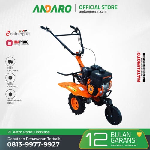 Traktor Bajak Tanah Cultivator MTM-750G