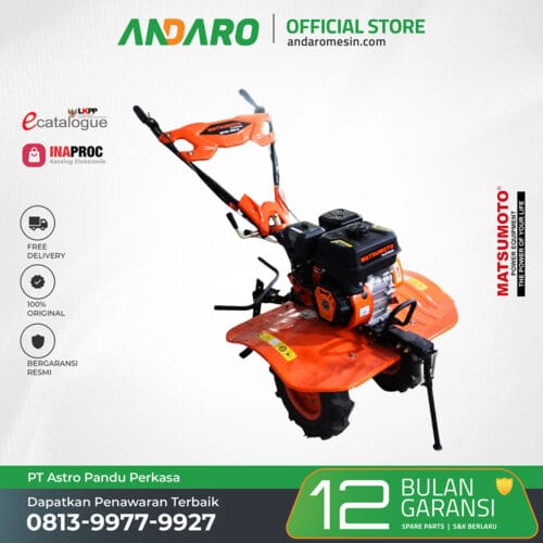 Traktor Bajak Tanah Cultivator MTM-800G