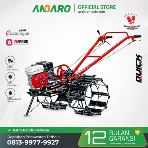 Traktor Sawah QUICK Capung Metal