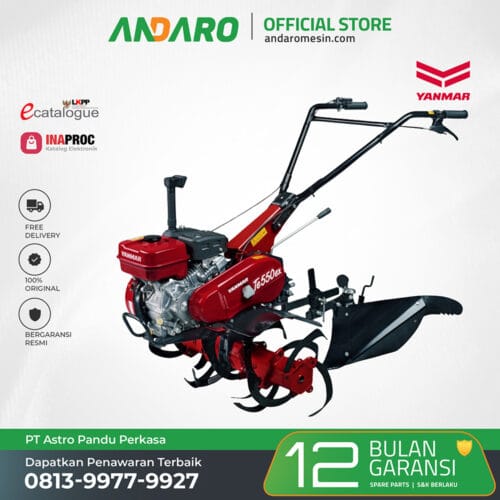 YANMAR Hand Traktor Sawah TE-550 EX | Mesin Tiller Cultivator
