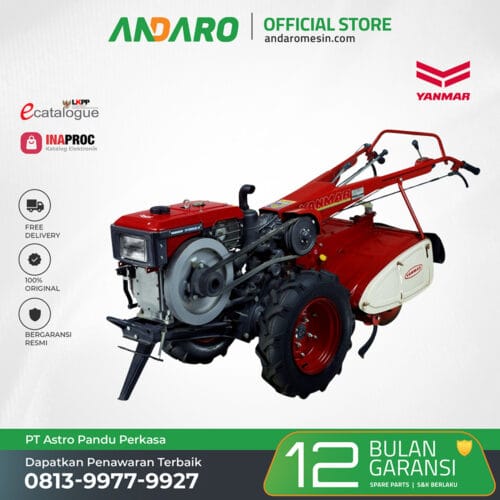 YANMAR Traktor Tangan Rotary YZC-L | Hand Tractor Bajak Sawah