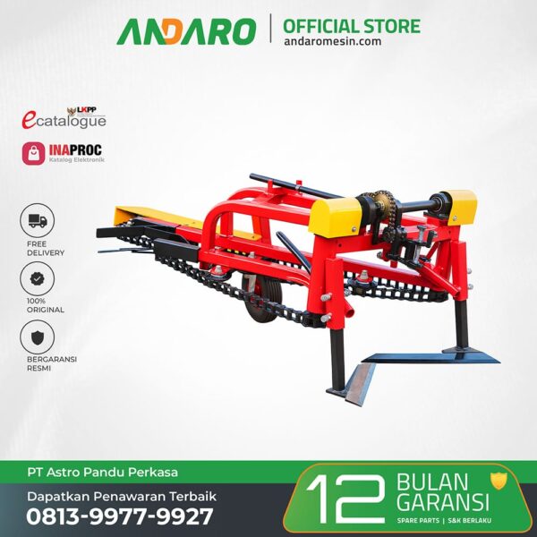 Implemen Panen Kacang Tanah | Alat Pemanen Untuk Hand Traktor Semua Tipe