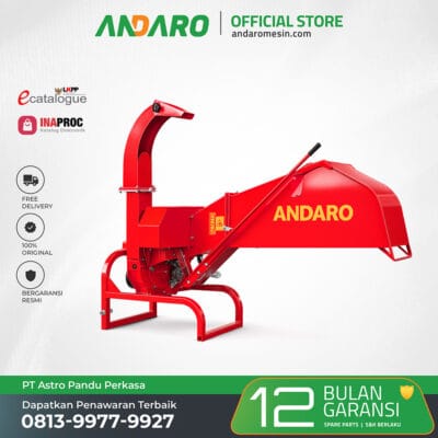 Implemen Traktor Pencacah Kayu & Batang Pohon