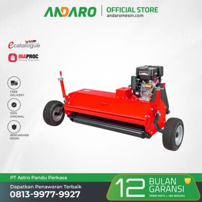 Implemen Traktor Roda Dua Mesin Potong Rumput ATV Andaro