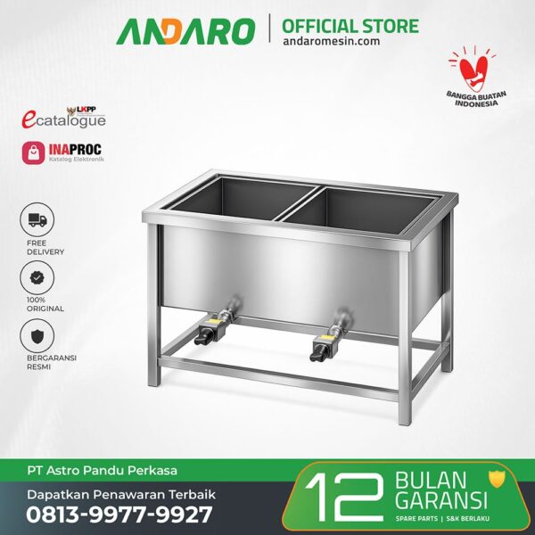 Kompor Gas Deep Fryer | Kompor dan Panci Goreng Stainless Program MBG