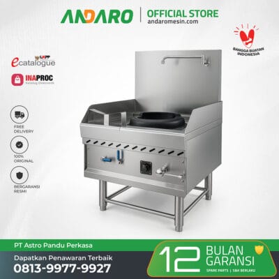Kompor Gas Kwalirange 1-3 Burner | Kompor Restoran Untuk Program MBG