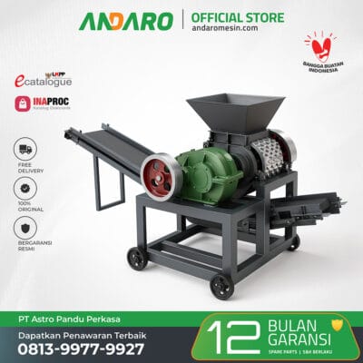 Mesin Briket Batubara | Coal Briquette Press Otomatis