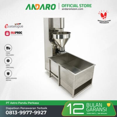 Mesin Cetak Bakso Plus Bak Perebusan