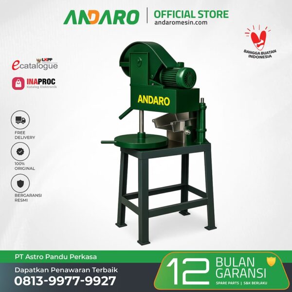 Mesin Cetak Press Emping Melinjo