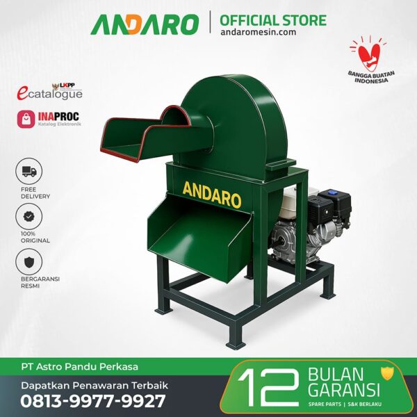 Mesin Chopper Pencacah Batang Pisang