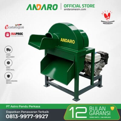 Mesin Chopper Pencacah Batang Pisang Besar