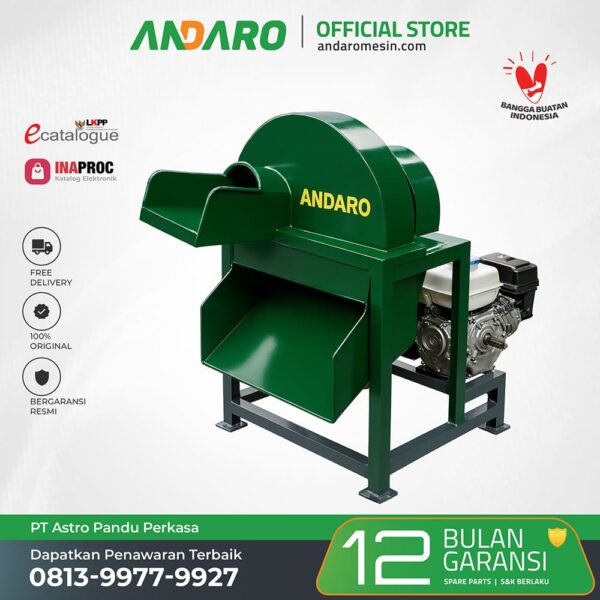 Mesin Chopper Pencacah Batang Pisang Besar