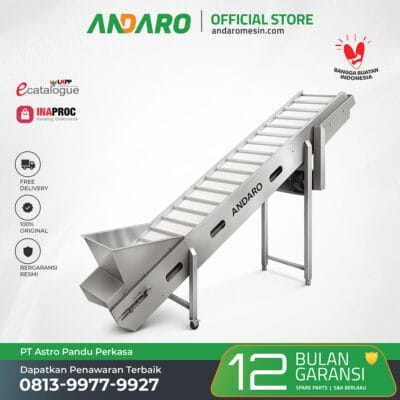 Mesin Conveyor Feeder Andaro