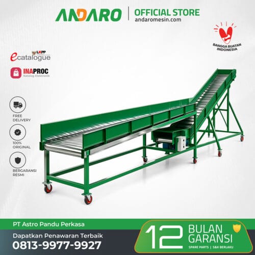Mesin Conveyor Sampah
