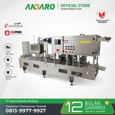 Mesin Cup Sealer AMDK 8 Head