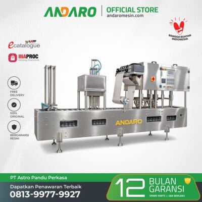 Mesin Cup Sealer AMDK Otomatis